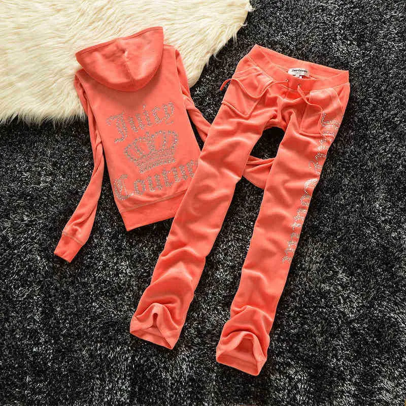 Suisses de survêtement pour femmes Designer Style classique Juicy Tracksuit Spring Brand Cousue Cousu