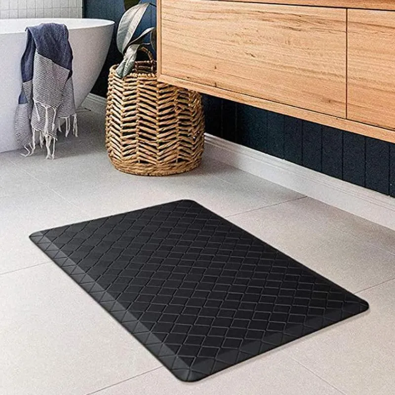 Carpets Mat Standing Desk Anti Fatigue Non Slip Comfort Waterproof Kitchen Bathroom Bedroom