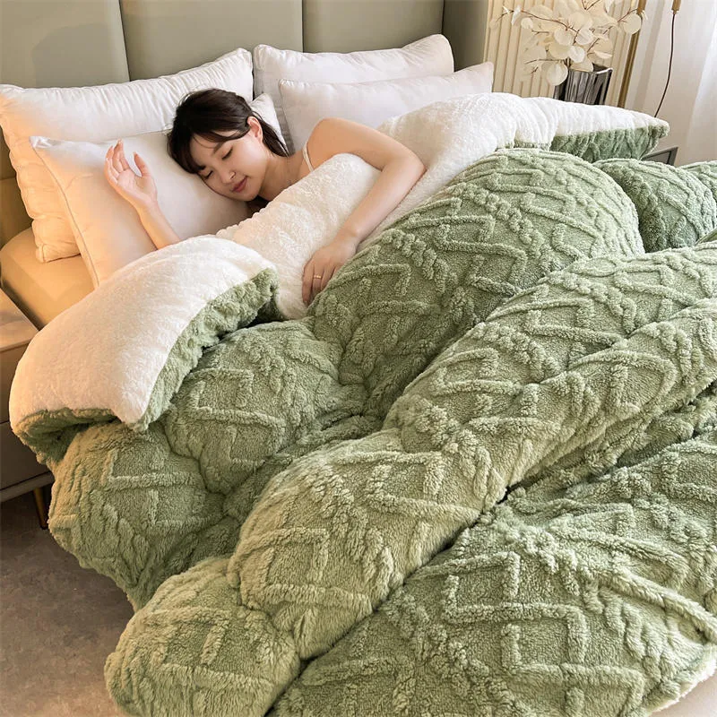 Dekbedovertrek Embossed Art Deco - Okergeel | Dekbed Discounter