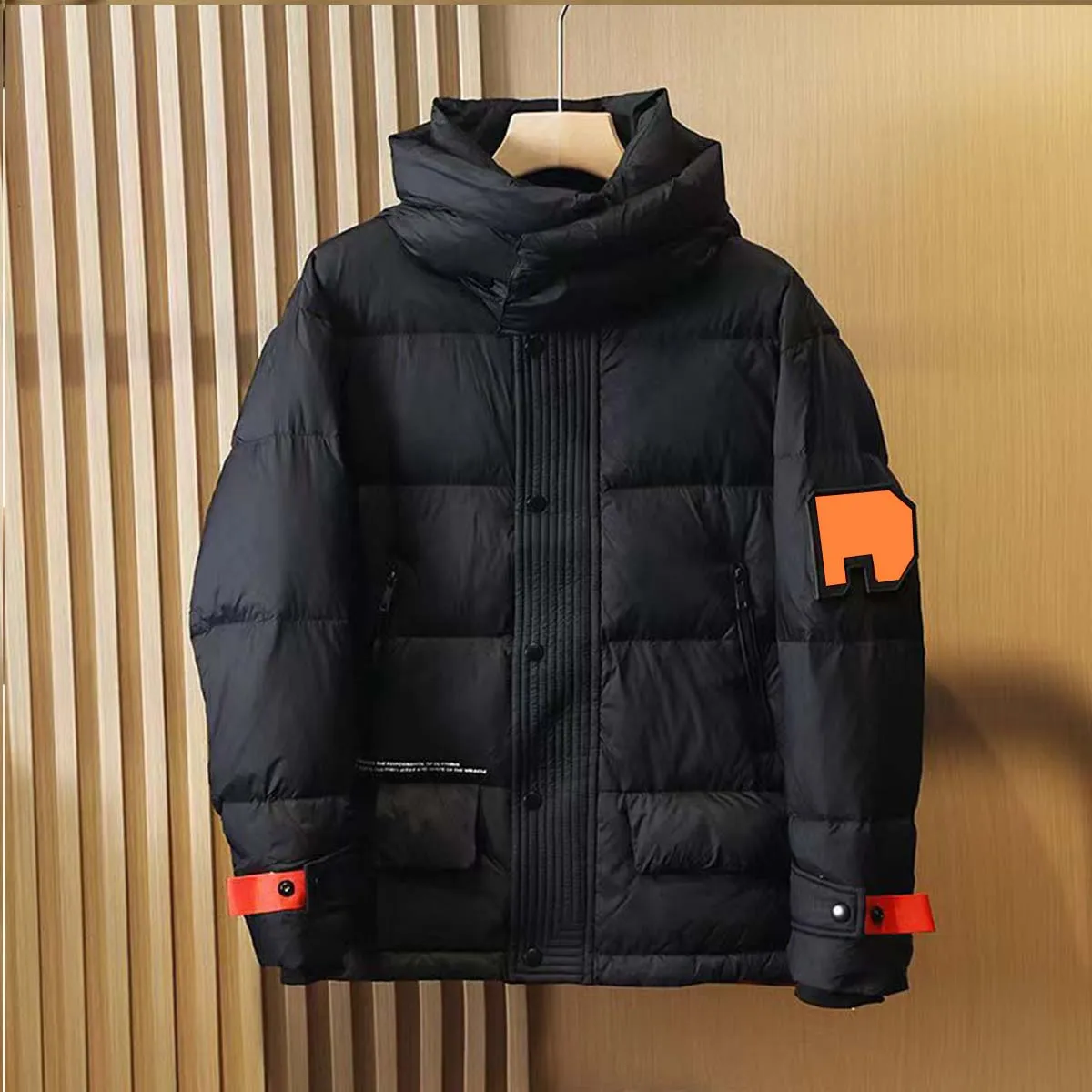 Jackets Parkas Designer Luxury Classic Winter Down Men Women Down Fashion Hip Hop Cap Pattern Print Coats Outdoor Warm Casual Coat