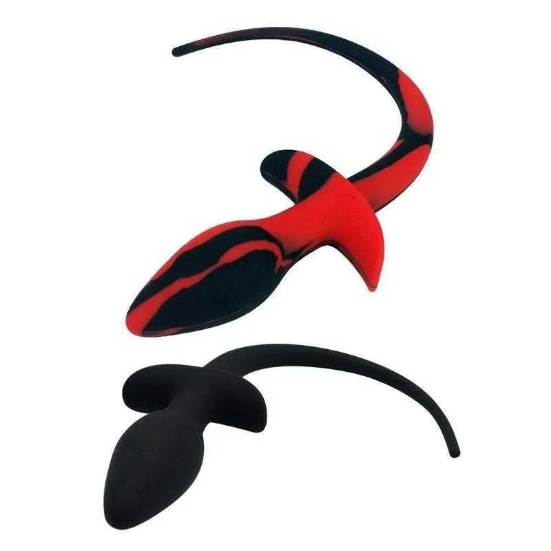 Premium Silicone Animal Tail Anal Plugs - Adult Sex Toys for G-Spot ...