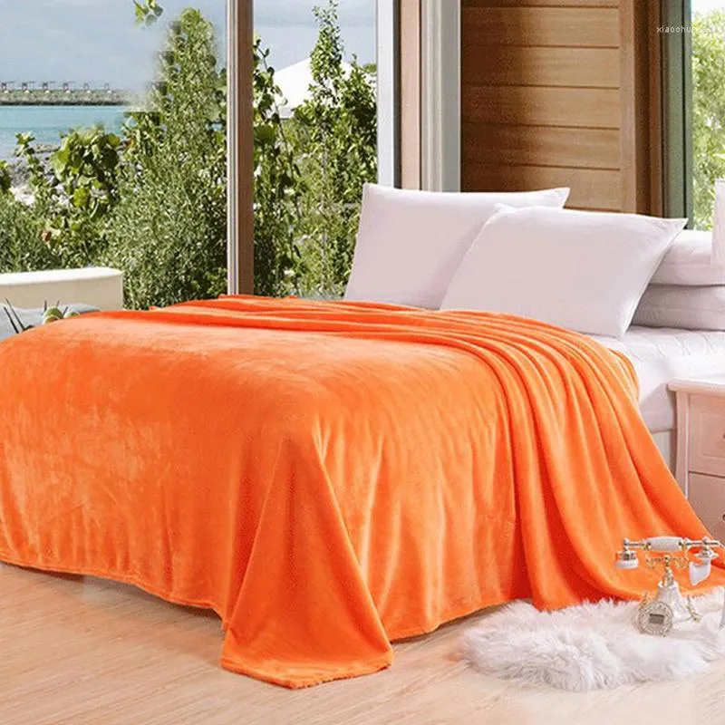 Cobertores manta quente casa têxtil flanela luxuosa ponderação super macia arremesso em sofá/ cama/ viagem colorido sólido
