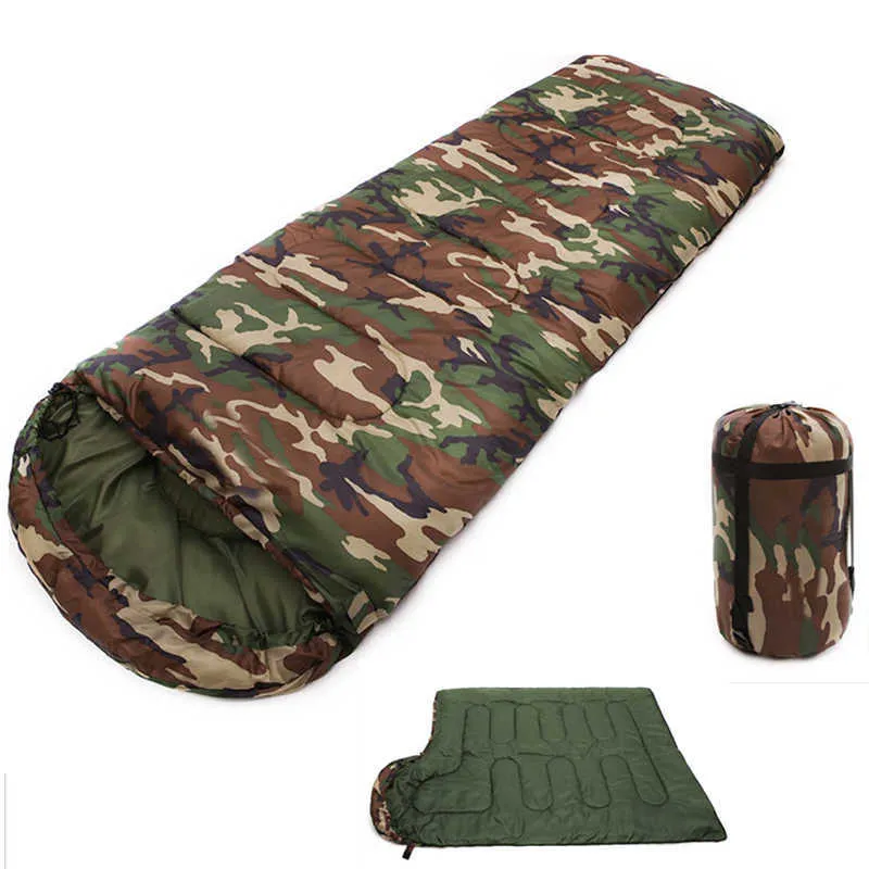 Sleeping Bags Waterproof Sleeping Bag Lightweight Compression Stuff Sack Military Sleep Bag Sports Sleeping Bags Camping Beach Travel Survival T221022