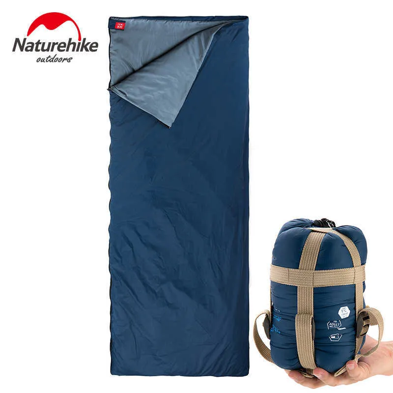 Portable Adult Kids Sleeping Bag, 3 Seasons Compact Single Sleeping Bag For  Camping Hiking Outdoor Travel Waterproof Envelope Sleeping Bag(navy Bl