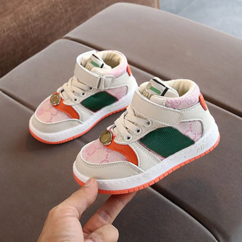 Sneakers Baby Shoes Breathable Kids Casual Footwear Autumn Boys Girls sport shoes size 21-25