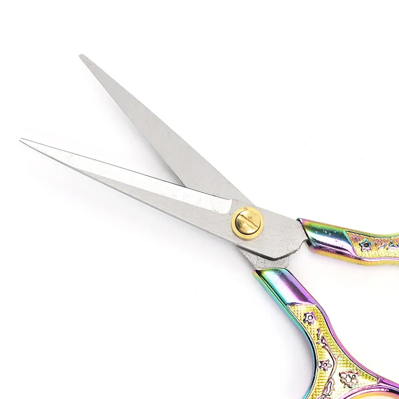 Stainless Steel Vintage Scissors Sewing Fabric Cutter Embroidery ...