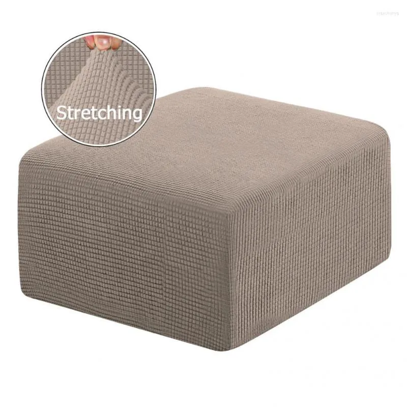 Stol t￤cker Great Stool Protector Breattable Foot Rest Cover Byte av l￤tt att reng￶ra ottomaner