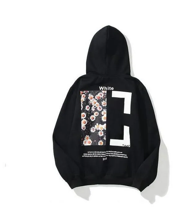 2022Offs White 9ZAL 60 Off Style Trendy Fashion Sweater Painted Arrow Crow Stripe Loose Hoodie Men s and Women s Coatjqm1off T shirts