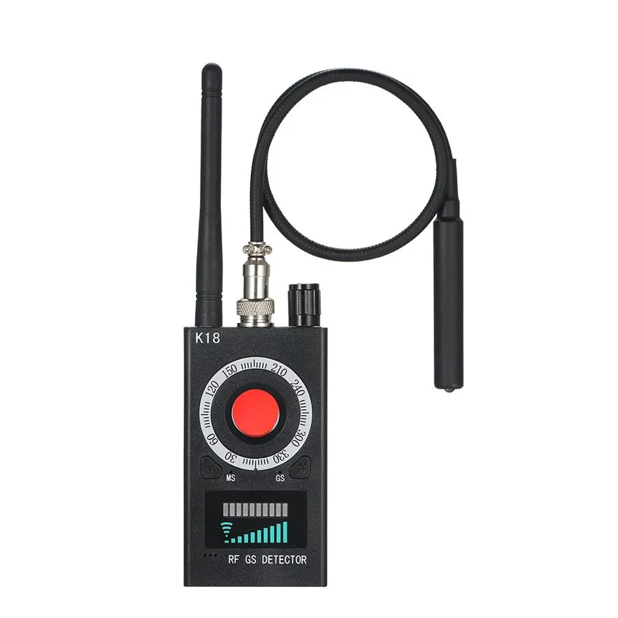 K18 Multifunktion Kamera Detektorkamera GSM Audio-Fehler-Finder GPS-Signallinsen RF-Tracker Erkennen drahtlose Produkte221g