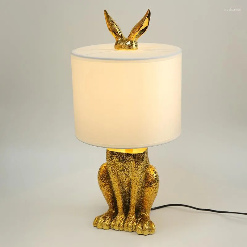 Lampade da tavolo Design Nordic Design Ornamenti per scrivania Gold Soggio