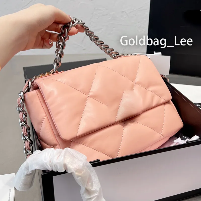 Crossbody Shoulder Bags Handbag Saddle Tote Totes 19 Sery Gold Silver Color Pearl Powder White Pink Light Green Coded Chain Designer Bag Handbags AS1161 B04852 94305 From 52 54 DHgate