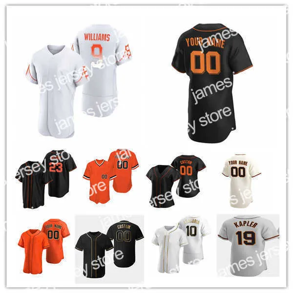 Baseball Jerseys SF 2021 City Connect Jersey Giant Brandon Belt Darin Ruf Thairo Estrada Wilmer Flores Brandon Crawford Mike Yastrzemski Steven Duggar Buster