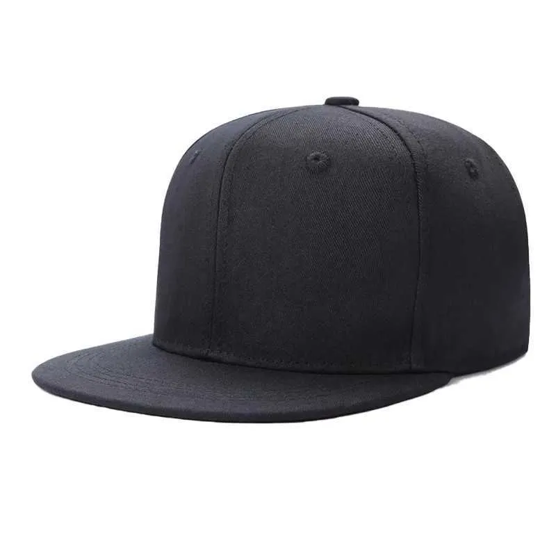 Ball Caps Solide Hip Hop Cap Für Männer Snapback Hut Frauen Baseball Caps Einstellbare Flache Krempe Bill Plain Visiere Jungen und Mädchen Street Dance L221022