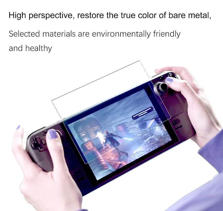 Vetro Nintendo Switch Oled Vetro Temperato Magglass Per Steam Deck OLED - Antiriflesso 7 Pollici 9H Jsaux Steam Deck - Foto 8