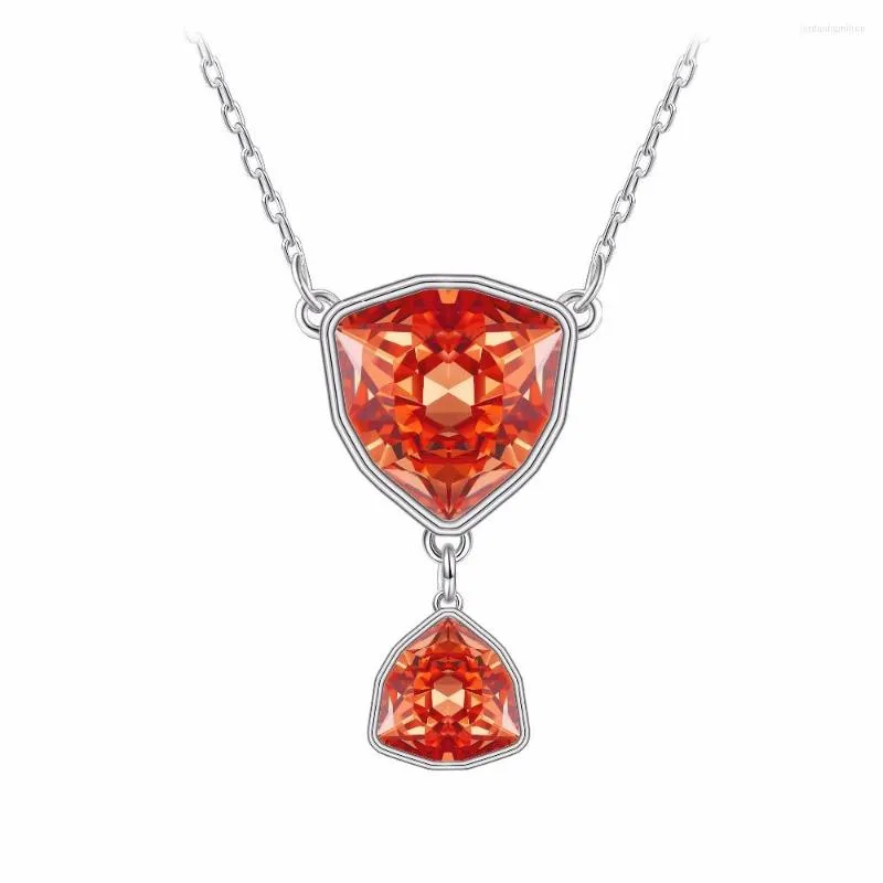 Colares pendentes Xuping Jewelry Charmful Colar com Crystal for Tempertent Women Day do Dia das Mães Presente 40126