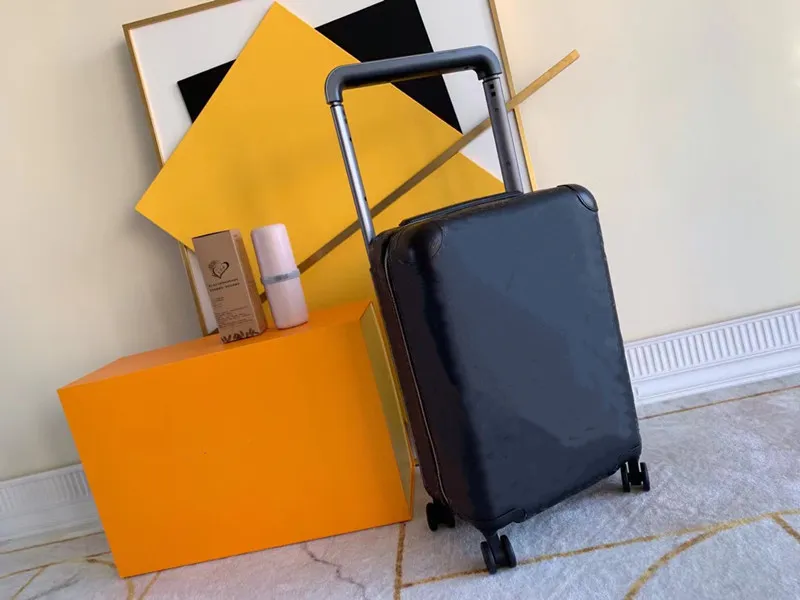 5A górna walizka luksusowe projektanci moda bagaż unisex bagażnik kwiaty litery torebka rod pudełko spinner uniwersalne koło worka