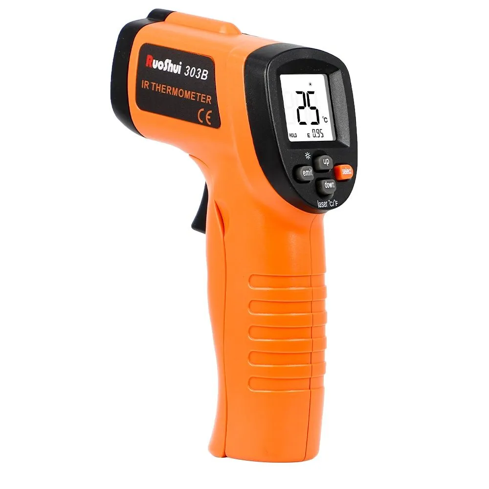 Temperature Gun Non-contact Digital Laser Infrared IR Thermometer Temp - View #6