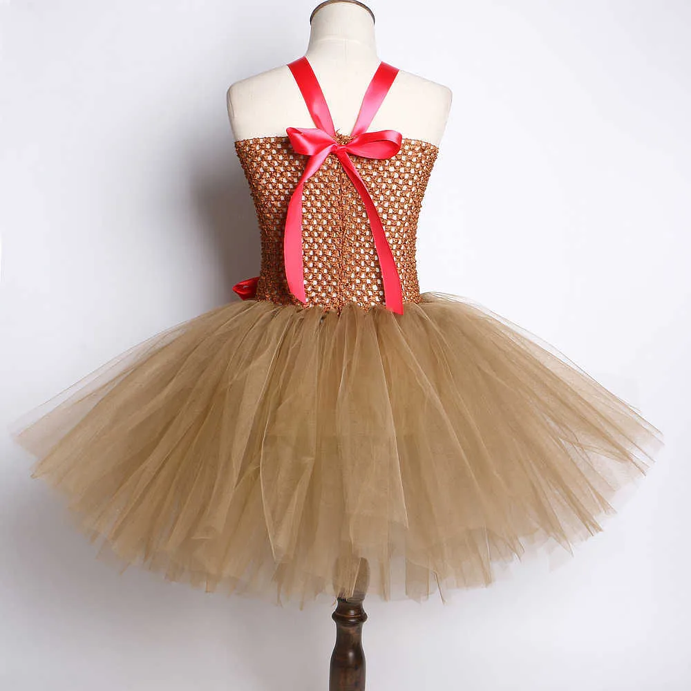 brown tutu dress Ballerina Dress in Mauve main image 1