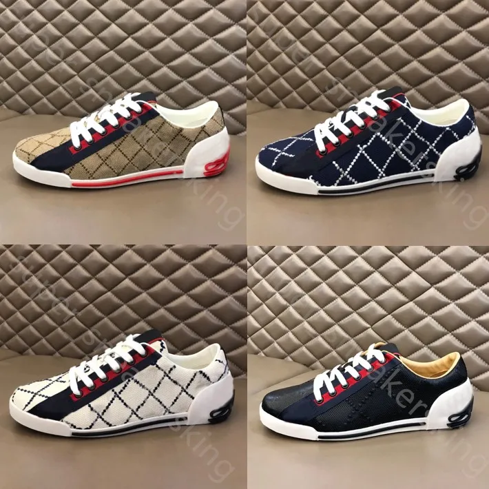 Men Running Shoes Designers Sneakers Platform Loafers Chaussures Washed Jacquard Denim Embroidery Stripes Sports Trainers Fashion Luxurys Flats