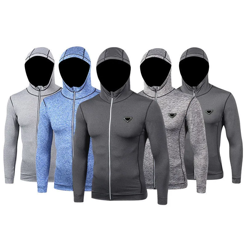 pra Designer mens jacket Men's sportswear fitness yoga suit breathable sweater men hoodie spring and autumn running top