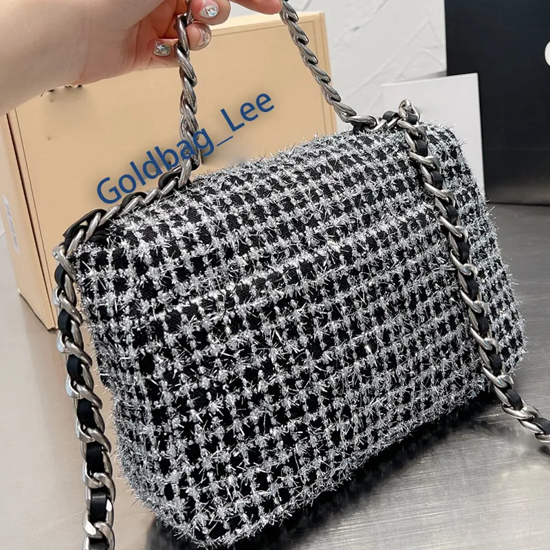 Shoulder Chain Bags Handbag Tote 19 Bag Gold Golden Silver Color