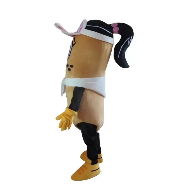 Simpatico costume da mascotte di prosciutto Personaggio dei cartoni animati di alta qualità Anime Costumi di carnevale di Natale Taglia per adulti Festa di compleanno Vestito da esterno