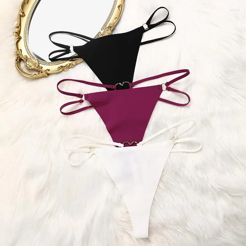 Kadın Panties Seksi T-Back Lingerie Düşük Bel Yahudi Fitness G-String vs Kadın iç çamaşırı kadınlar LCE ipek tanga cazibesi