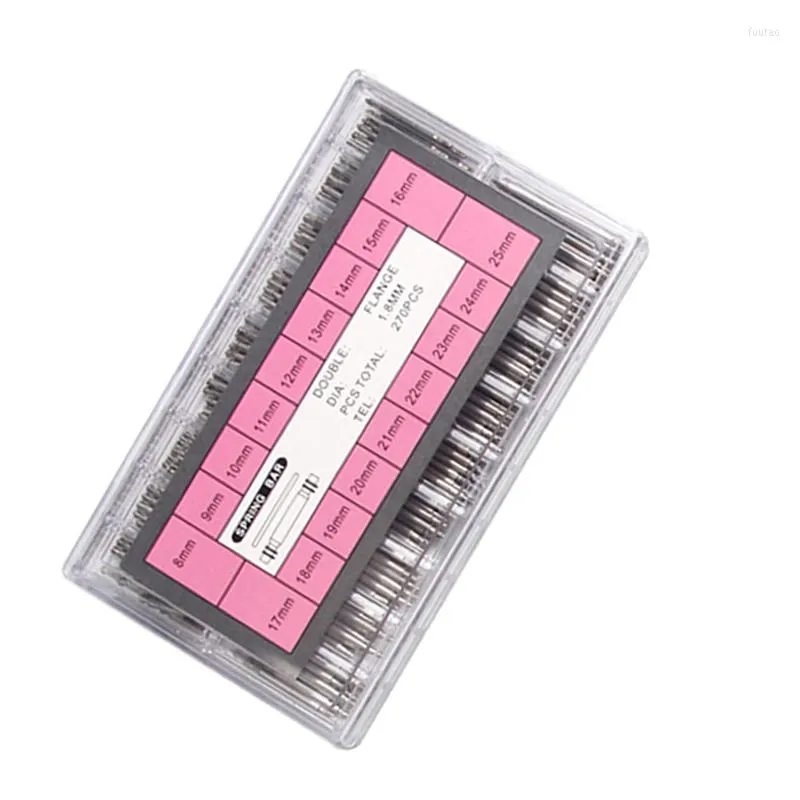 Assista Kits de reparo Envie abridor de correia 270 360pcs 8-25mm Band Spring Bars Link Pins Set Acessórios do conjunto de ferramentas