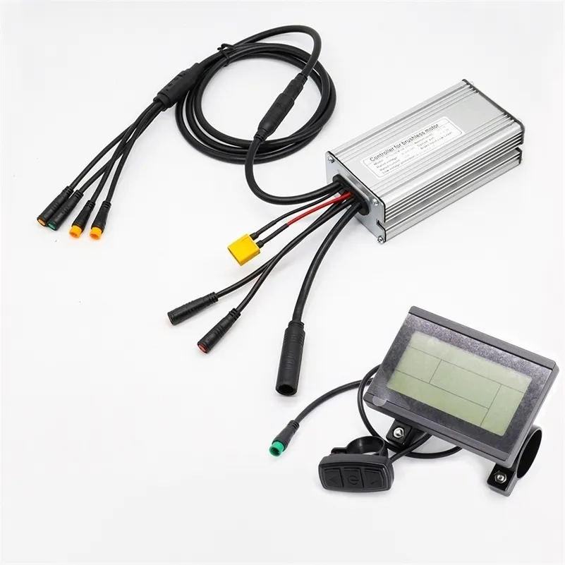 Fietsstuur Componenten KT Waterdichte Ebike Controller 36V 48V 350W 500W Controller voor MXUS Voor Achterwiel Motor Julet Connector Ebike controller Kit 221022