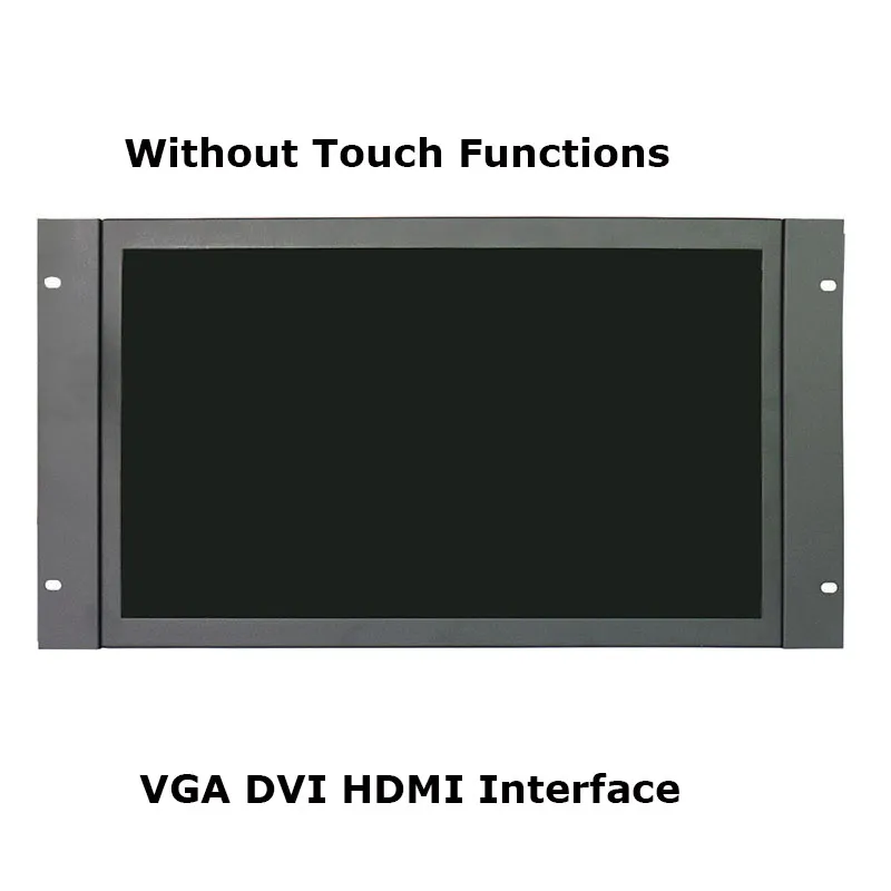 Open Frame LCD Monitor 17.3 Inch Widescreen Metal Case Touch 1920 1080 High Resolution Computer