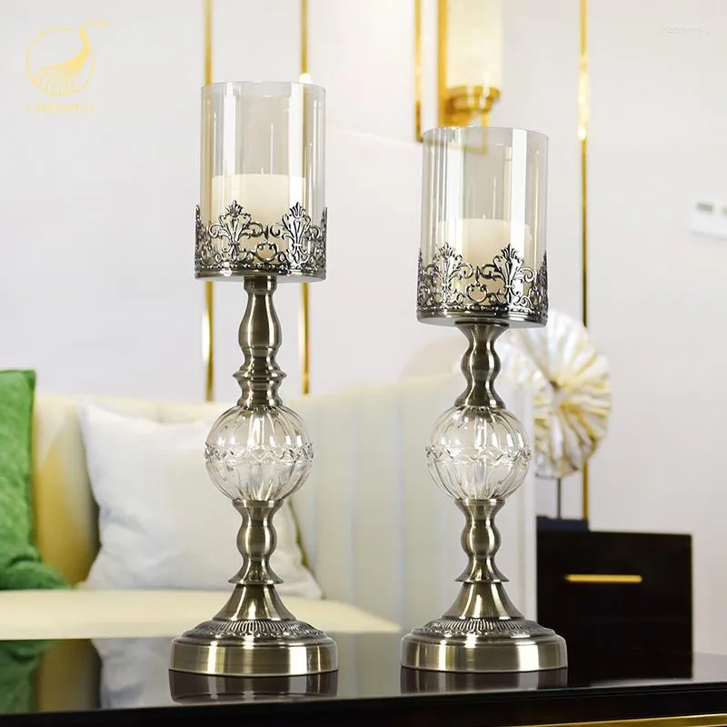 Candle Holders Metal Holder for Emwing Decorations