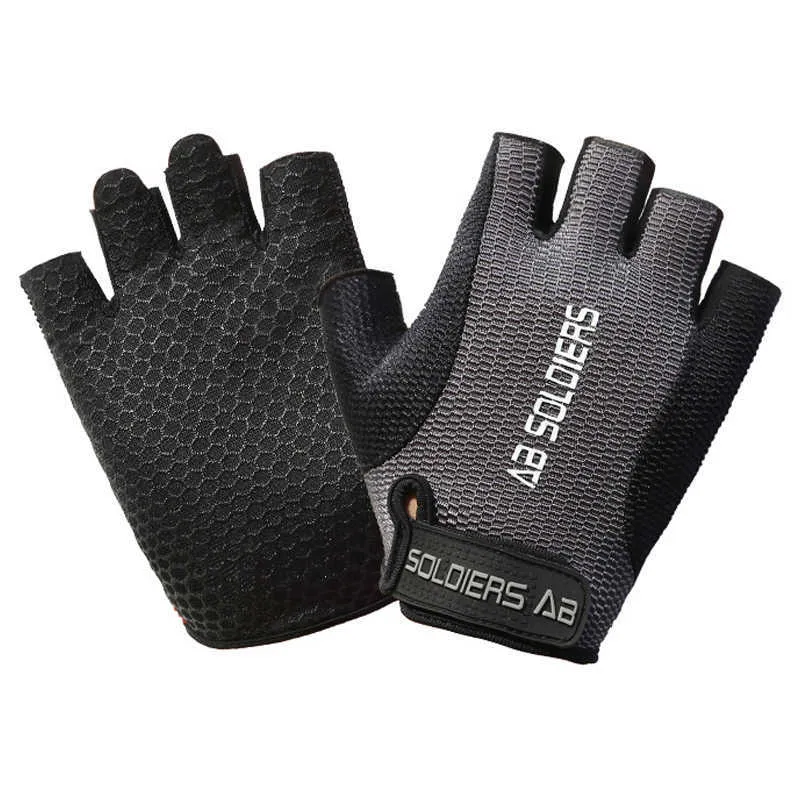 Cycling Gloves heren halfvinger lente en zomer zonnebrandcrème Sports Breathab dunne niet-slip buiten vissen fitness L221024