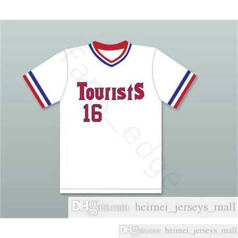 Wholesale Kevin Costner Crash Davis 16 Tourists Baseball Jerseys Bull