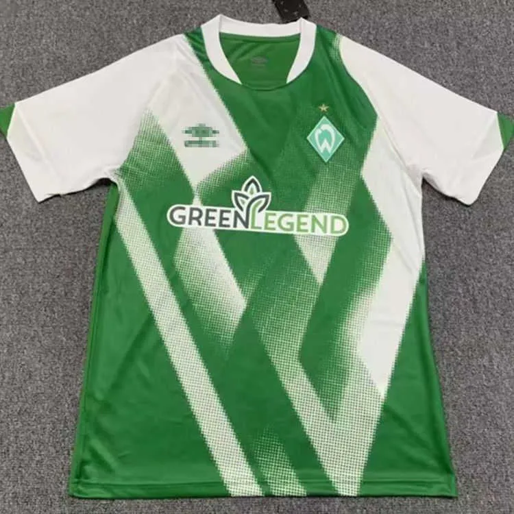 Fotbollströjor hemkläder Bundesliga Werder Bremen Jersey Kort ärm träningströja Ingen Piero Sports Football
