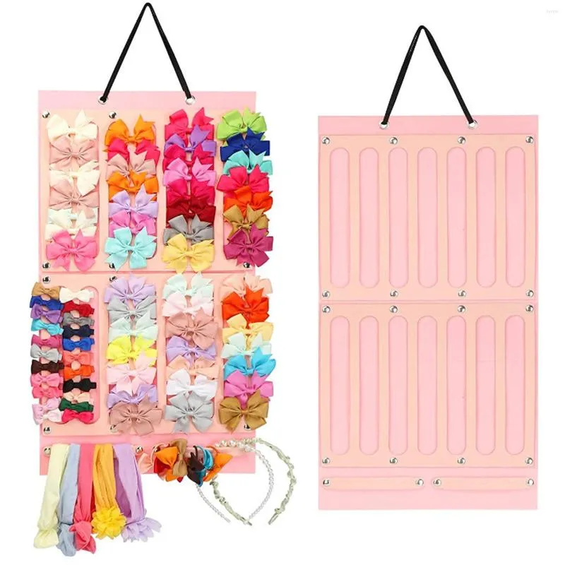 Storage Bags Hair Bows Holder Organizer Large Capacity Clips Headbands Baby Accessories Display Hanger For Room Decor