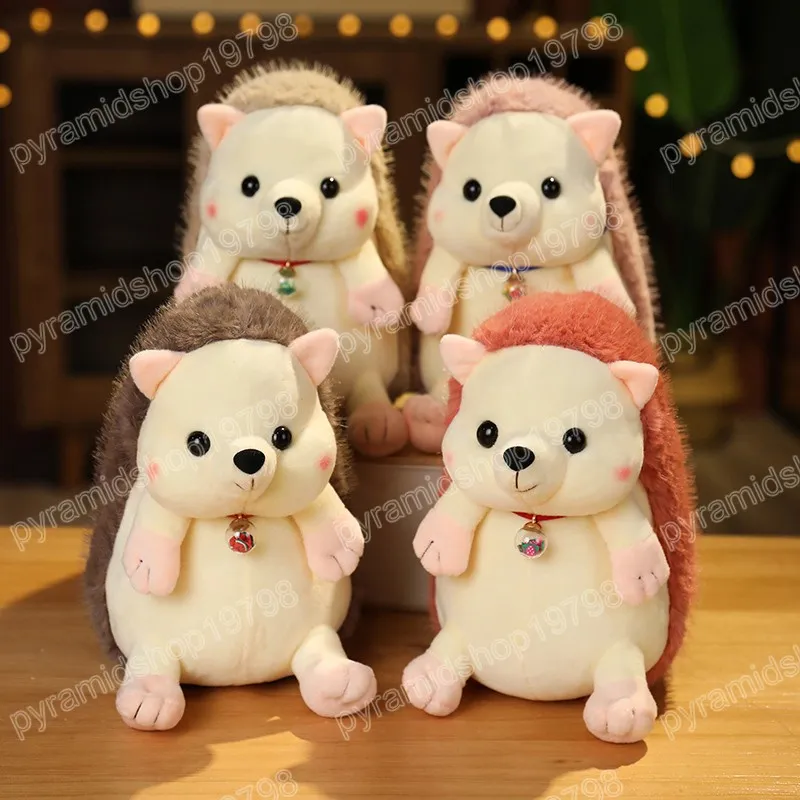 15/20 cm Simulation Cartoon Hedgehog Animal Doll Plush Toys For Children Christmas Gift Stuffed Animals Doll