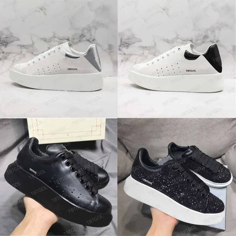 TBTGOL 2022 Men Women Shoes Grey Black Suede Trainer Platform Sneakers 100% Calfskin Lace-up Runner Trainers For Girls Fashion Casual Shoes XNO11