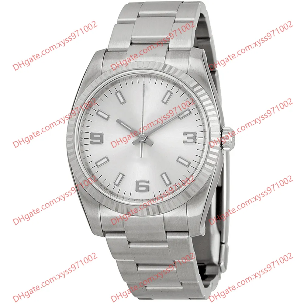 Luxury High Quality Men's Watch 2813 Automate 114234 Montres 36 mm Cadran à la mode pour femmes Sapphire Verre-bracelet