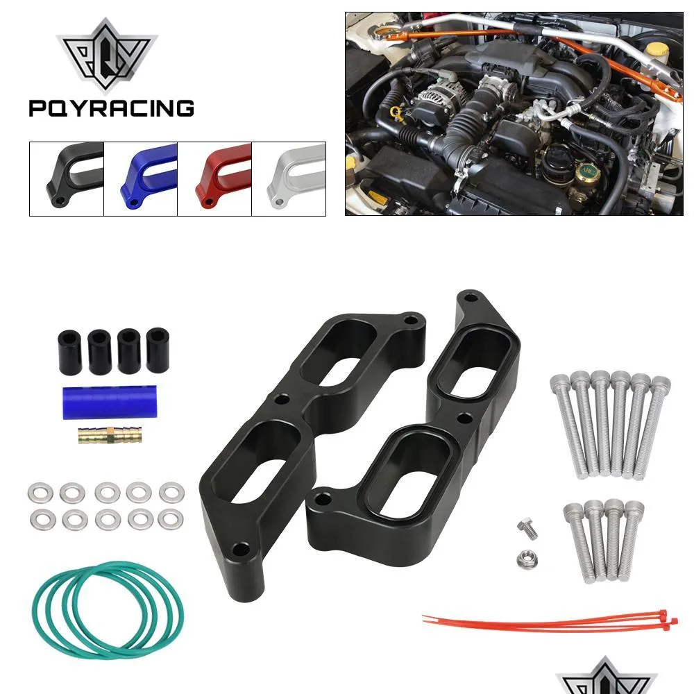 Intake Manifold Pqy Billet Power Block Intake Manifold Spacers For Subaru Brz Fr S 13 17 Pqy