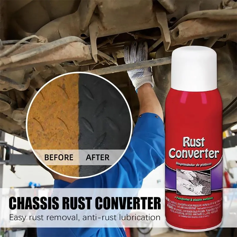 Car Wash-oplossingen Grote 100 ml krachtige all-purpose roestreinigere middel Distulerende sprayonderhoud Huishoudelijke reinigingsgereedschap Anti-Rust
