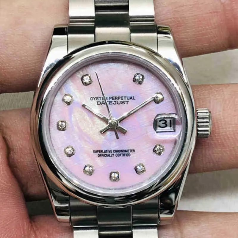 orologi di alta qualità 3235 Riserva di carica 72 Datejust Orologio meccanico da uomo di lusso da donna Orologio automatico Log Arch Tavolo con conchiglia in polvere bianca Rz1567