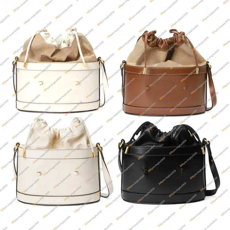 Ladies Fashion Casual Designe Luxury 1955 Bocket Bag Bagbody Bag Bag Bag Bags Messenger Bolsen de alta calidad 5A 602118 bolso