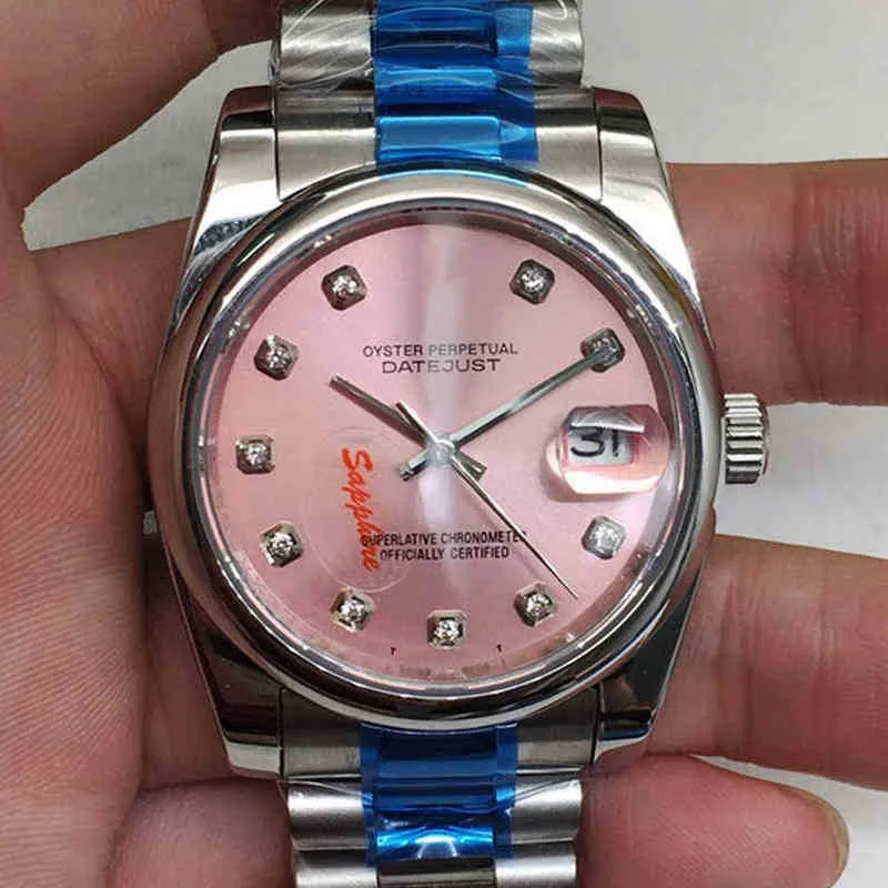 3235 Rezerwa chodu 72 Datejust Damski luksusowy męski zegarek mechaniczny Automatyczny W pełni automatyczny do białego proszku Kamień