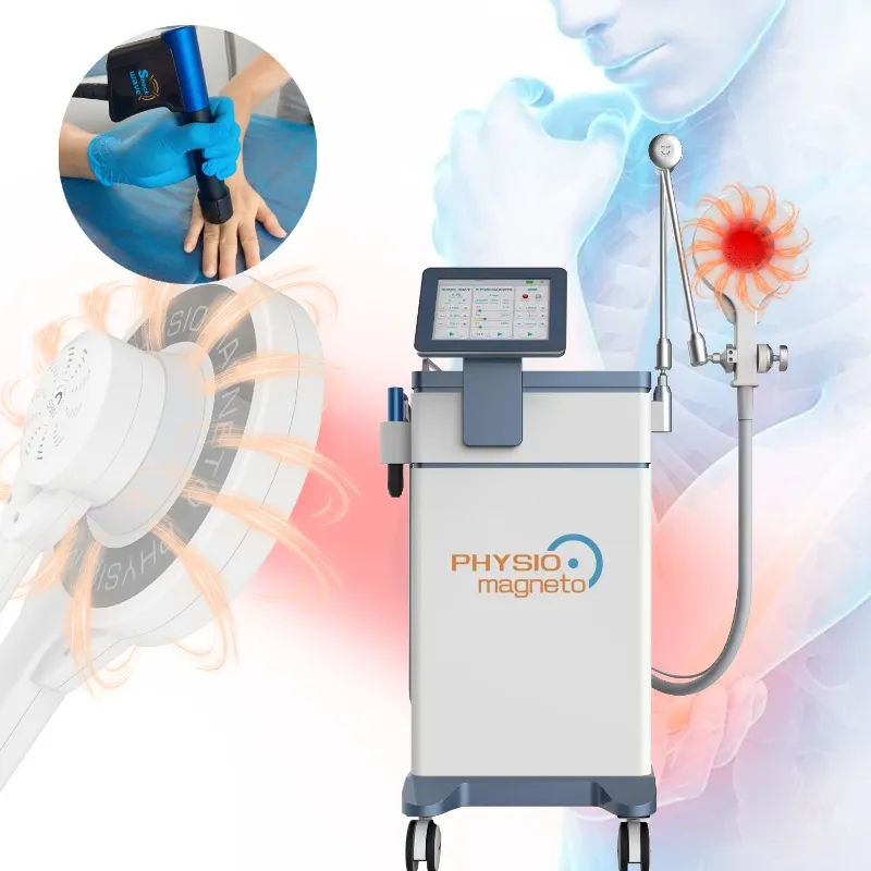 Kapha Tech 3 W 1 Ból ulży w terapii magnetycznej urządzenia do terapii magnetycznej pneumatyczna fala uderzeniowa ESWT jest wyposażona w urządzenia EMTT Physio Magnecs Machines