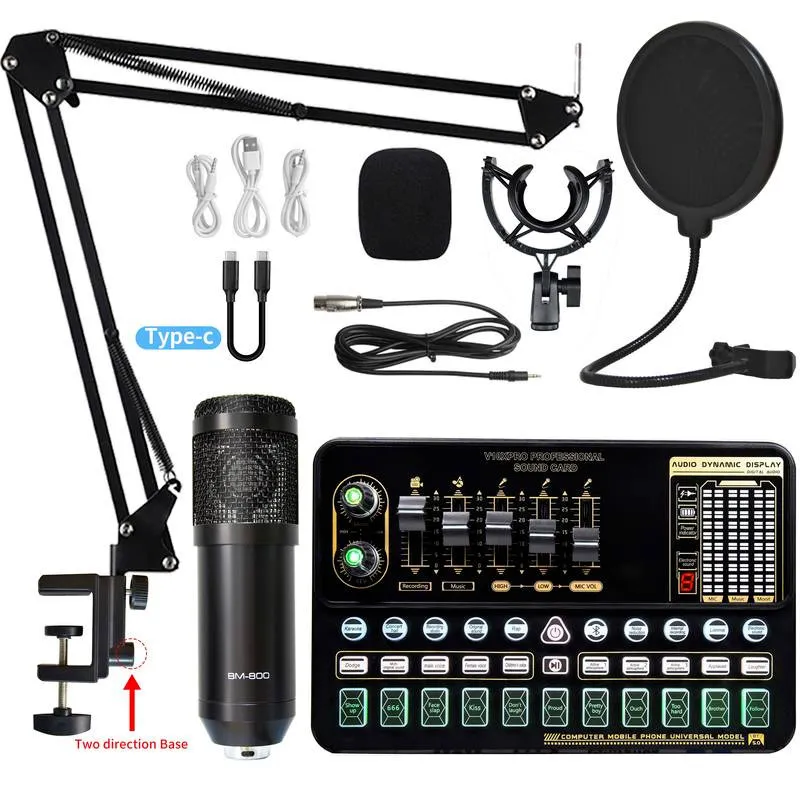BM 800 Wireless Bluetooth V10 Pro Sound Card Live Singing Gaming 221022 2 064 DHgate
