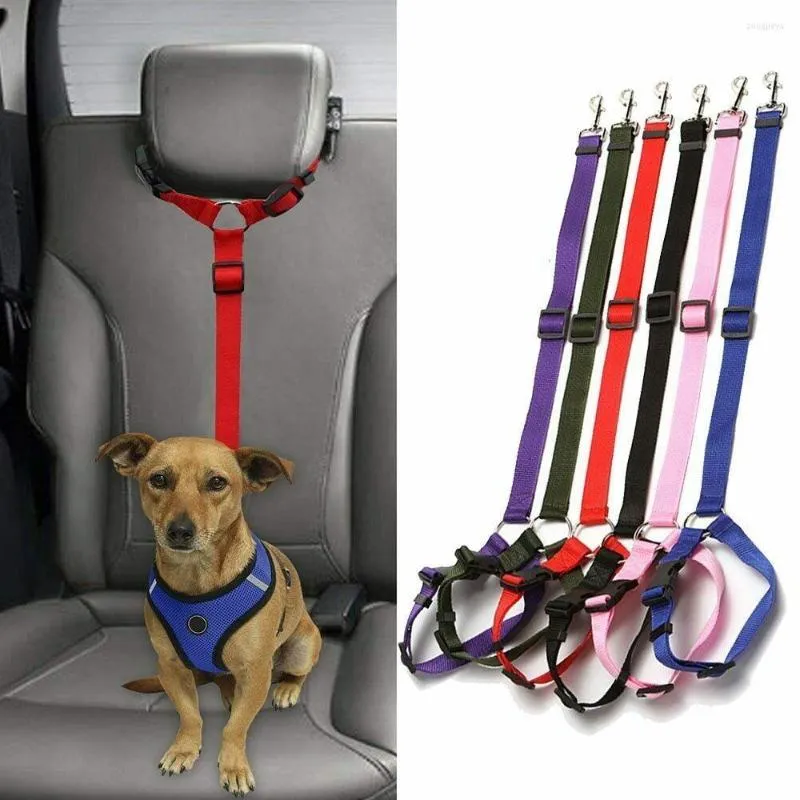 Hundehalsbänder, Haustierprodukte, universell, praktisch, für Katzen, verstellbar, für den Sicherheitsgurt im Auto