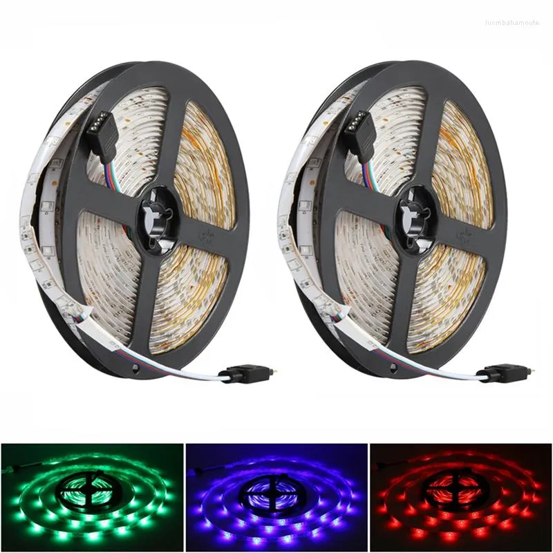 Remsor 10m 600LEDS RGB LED -remsljus 3528 DC12V 60LEDS/M FIEXBLE RIBBON TAPE HOME DECORATION LAMP