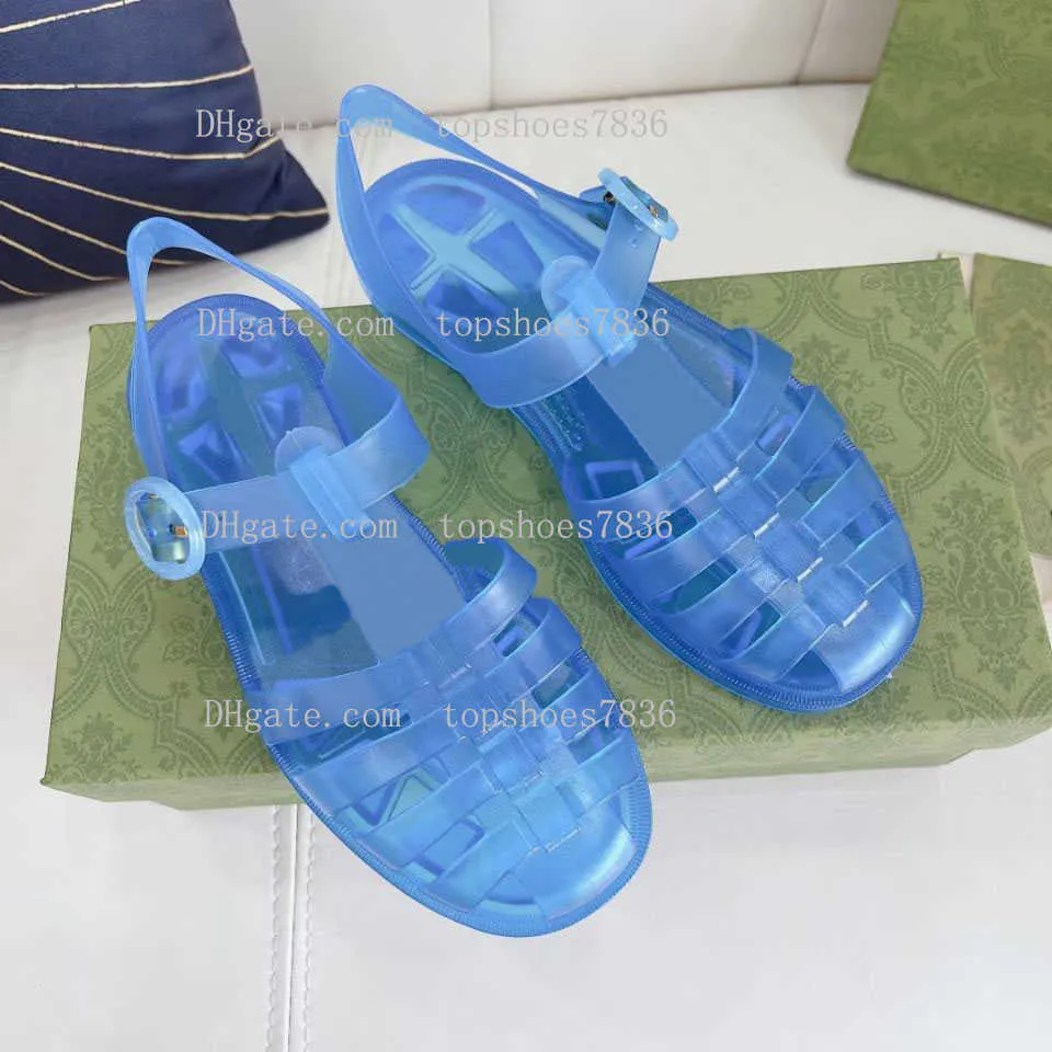 Basketball Shoes Men's Women's Sandals Hollow Vegetable Basket Pvc Jelly Platform Anti Slip Buckle Slippers Luxury Show Party Large Size