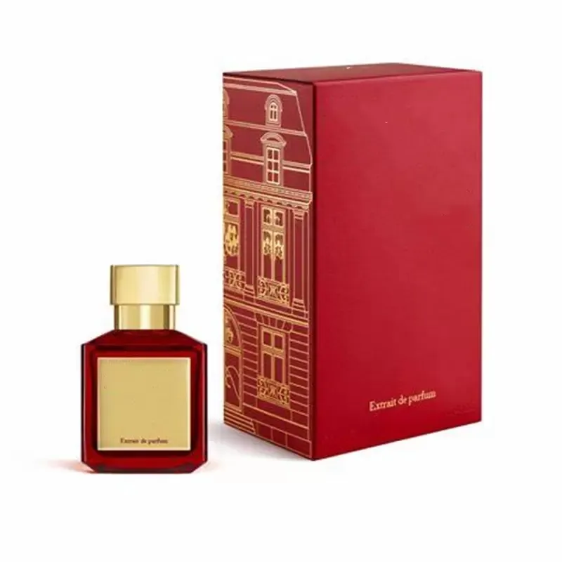 Främjande parfymer Top Woman Man Rouge 540 a la roseperfume 70 ml Extrait Eau de Parfum 2.4fl.oz Maison Paris unisex doft långvarig luktköln spray 234f