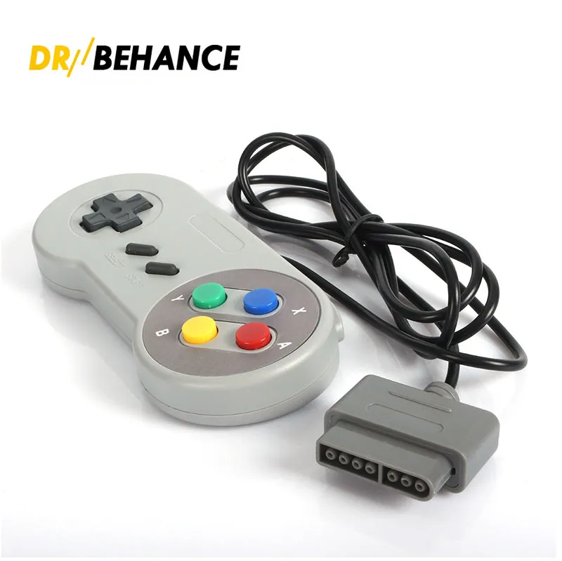 Gamepads Controller GamePads 16 bits ABS Joystick Controller Pad para SNES System Console Gamepad